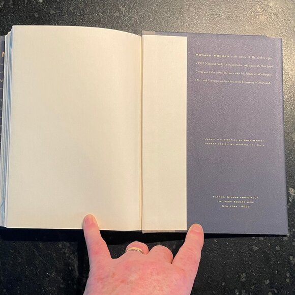 "The Bird Artist," by Howard Norman, 1994 3rd Printing Hardcover, Signed - Picture 5 of 6